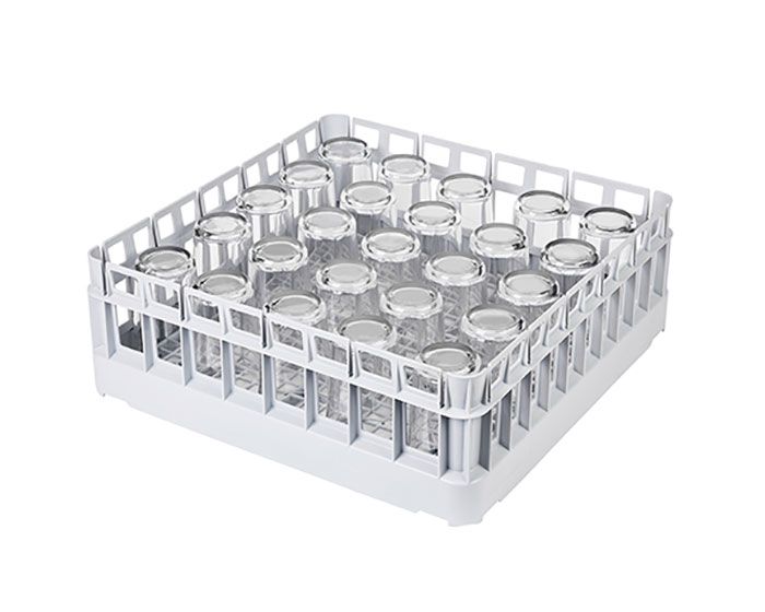 Glass Washer Basket Tray 500 x 500 x 180mm - Set of 4