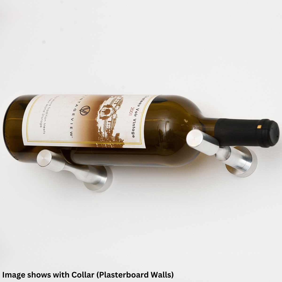 Vintageview Wall Mounted Vino Series Vino Pins 1 Bottle Wine Rack