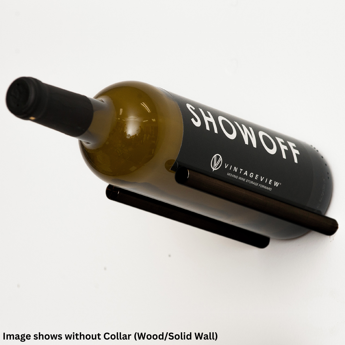 Vintageview Wall Mounted Vino Series Vino Rails 1 Bottle Wine Rack