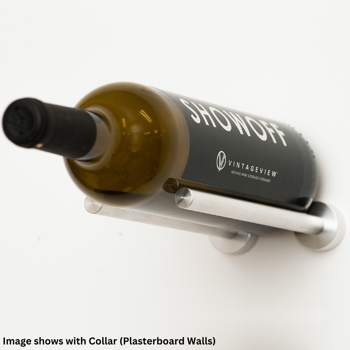 Vintageview Wall Mounted Vino Series Vino Rails 1 Bottle Wine Rack