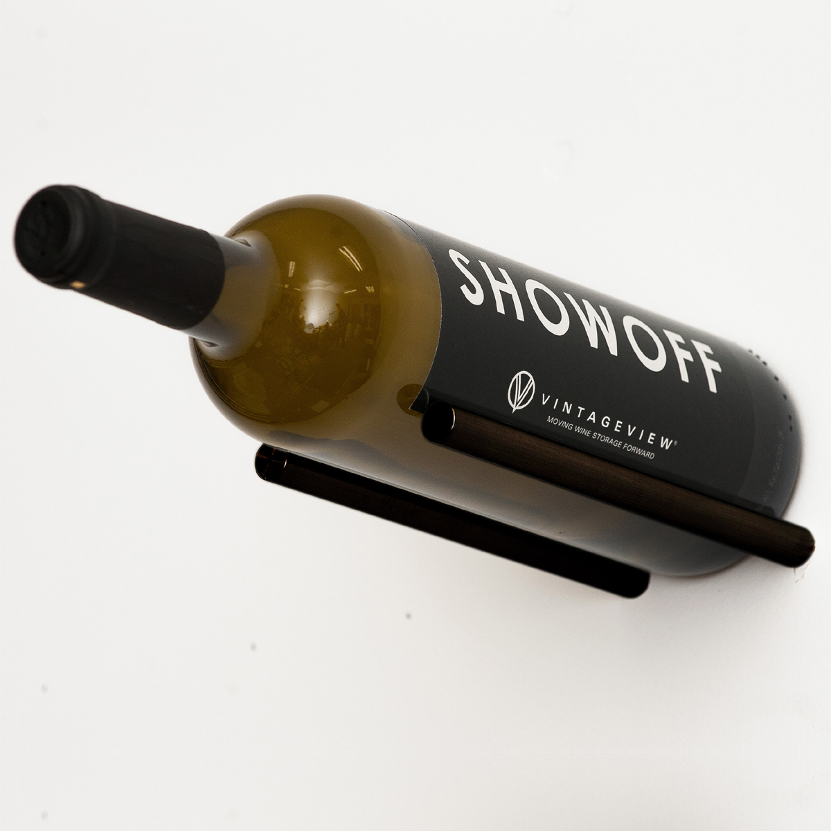 Vintageview Wall Mounted Vino Series Vino Rails 1 Bottle Wine Rack