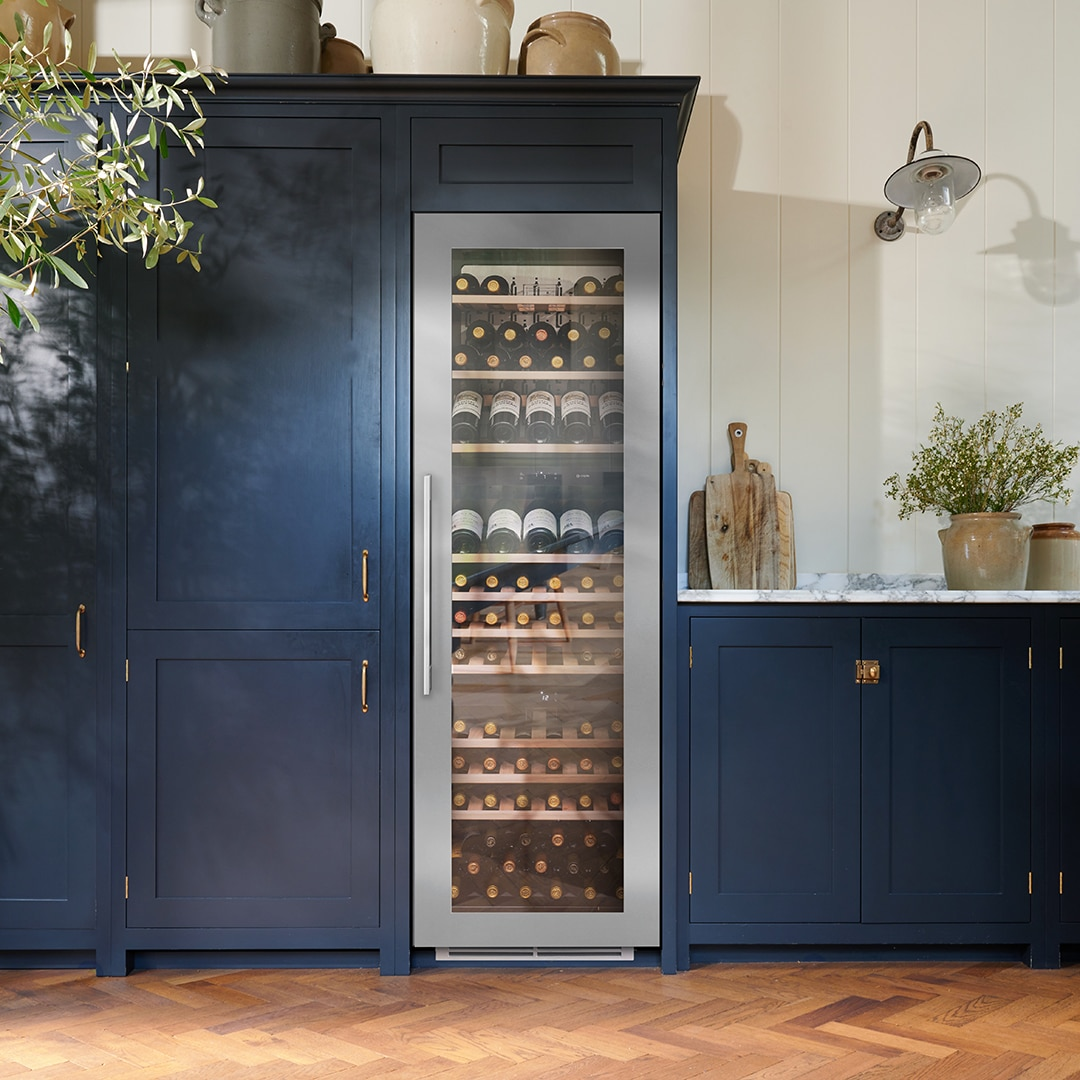 Caple Wine Cabinet Classic 3 Temperature Slot In Stainless Steel Wc1792