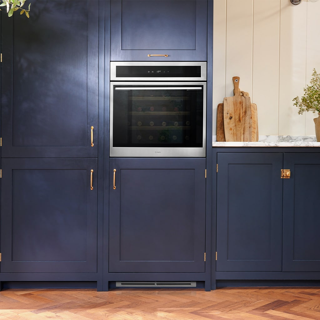 Caple Wine Cabinet Sense Single Temperature Slot In Stainless Steel Wc6100ss