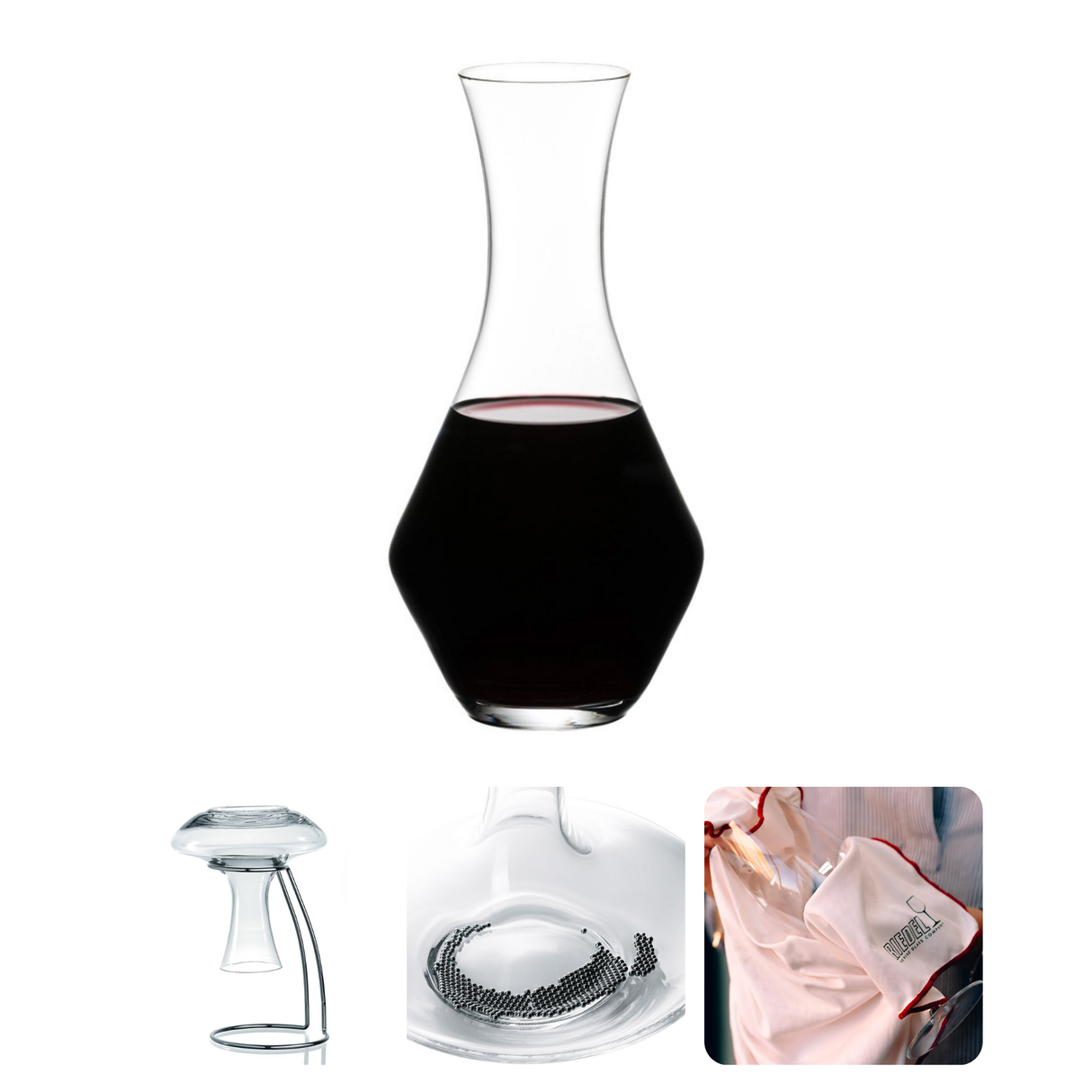 Riedel Merlot Wine Decanting Set