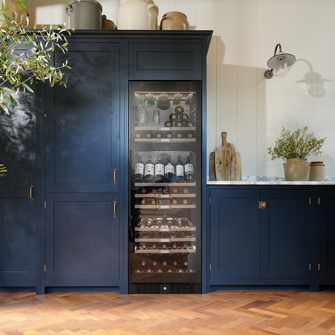 Caple Wine Cabinet Sense 3 Temperature Freestanding Black Wf1553
