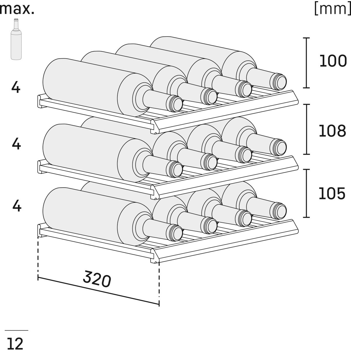 Liebherr Grandcru Single Temperature Freestanding Wine Cabinet Wkes 653