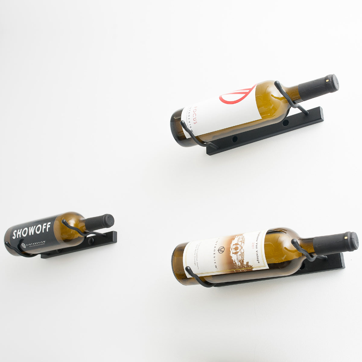 Vintageview Wall Mounted W Series Single 1 Bottle Wine Rack