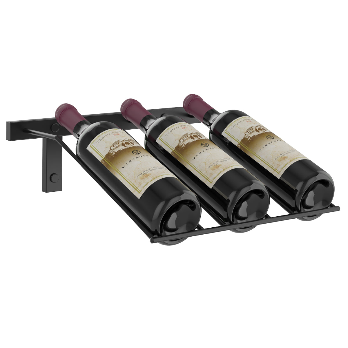 Vintageview Wall Mounted W Series Presentation Wine Rack 3 9 Bottles