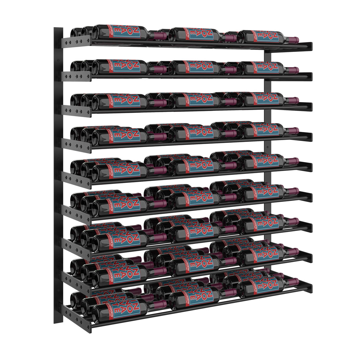 Vintageview Evolution Wall Mounted Wine Wall 1143mm 3 Column 27 81 Bottle Wine Rack