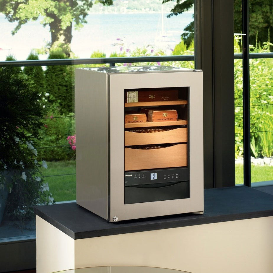 Liebherr Humidor Freestanding Cigar Storage Cabinet Zkes 453