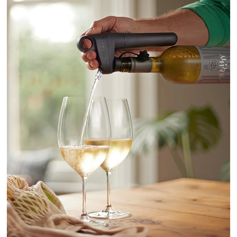 Coravin Pivot Plus Wine Preservation System Black