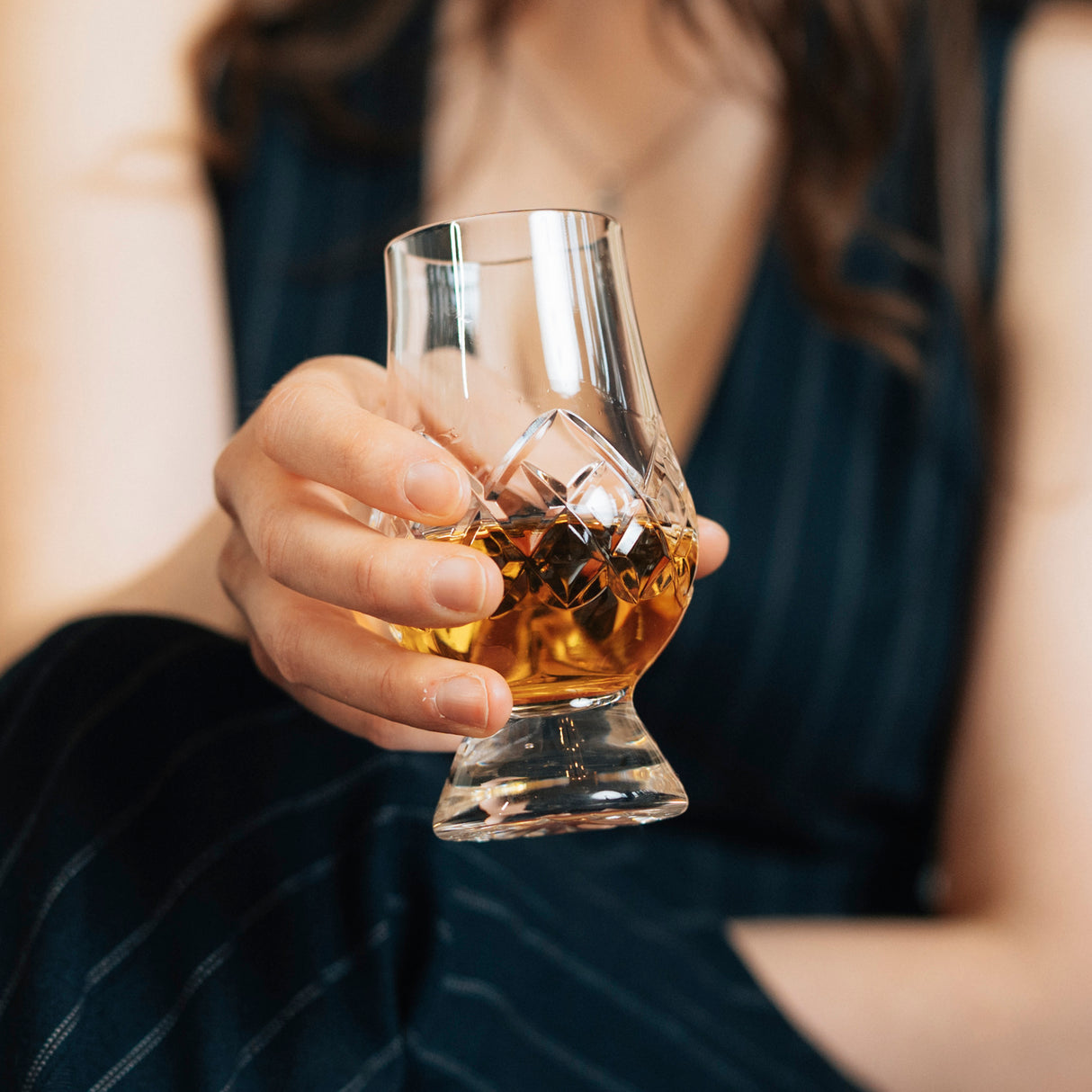 The Glencairn Official Cut Crystal Whisky Glass