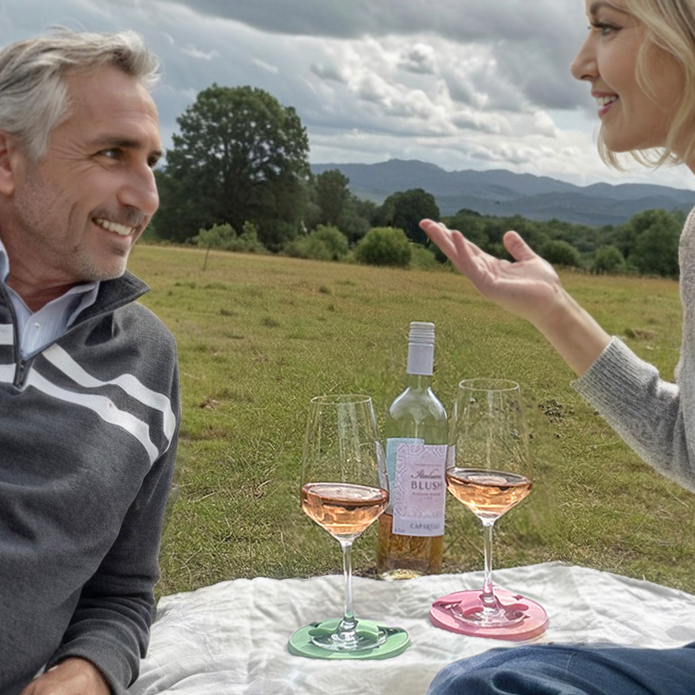 The Glass Slipper The Ultimate Wine Glass Stabiliser Set Of 4