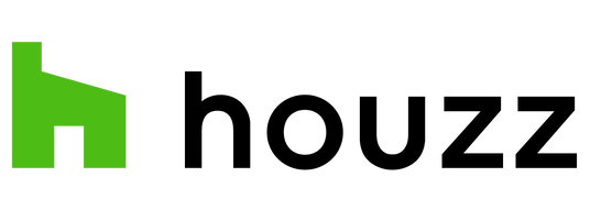 Green & black logo for Houzz
