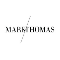 Black & White logo for Mark Thomas
