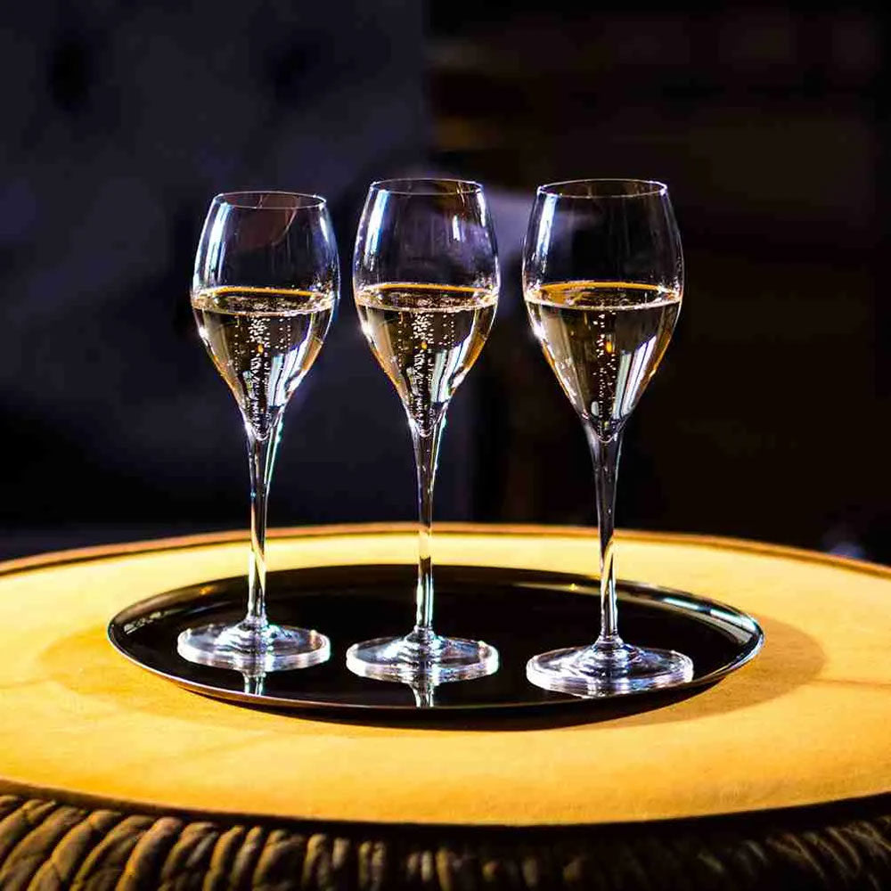 Lehmann Glass Opale Champagne Sparkling Wine Glass 100ml Set Of 6