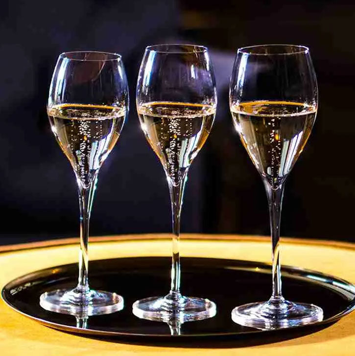 Lehmann Glass Opale Champagne Sparkling Wine Glass 210ml Set Of 6