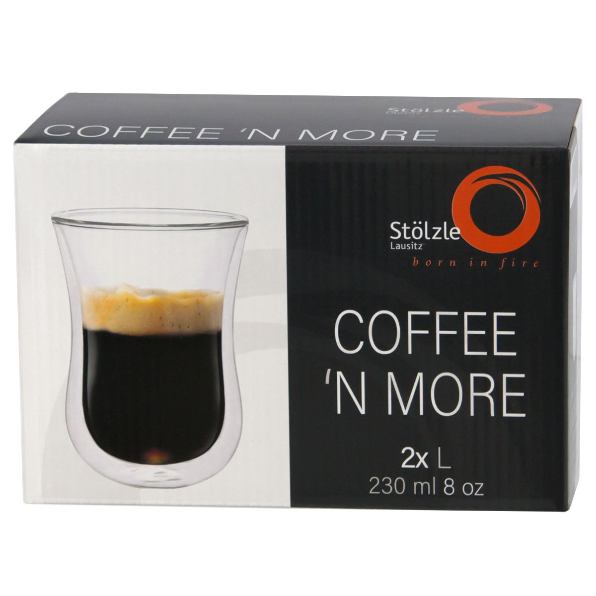 Stolzle Coffee N More Large Cup Set Of 2