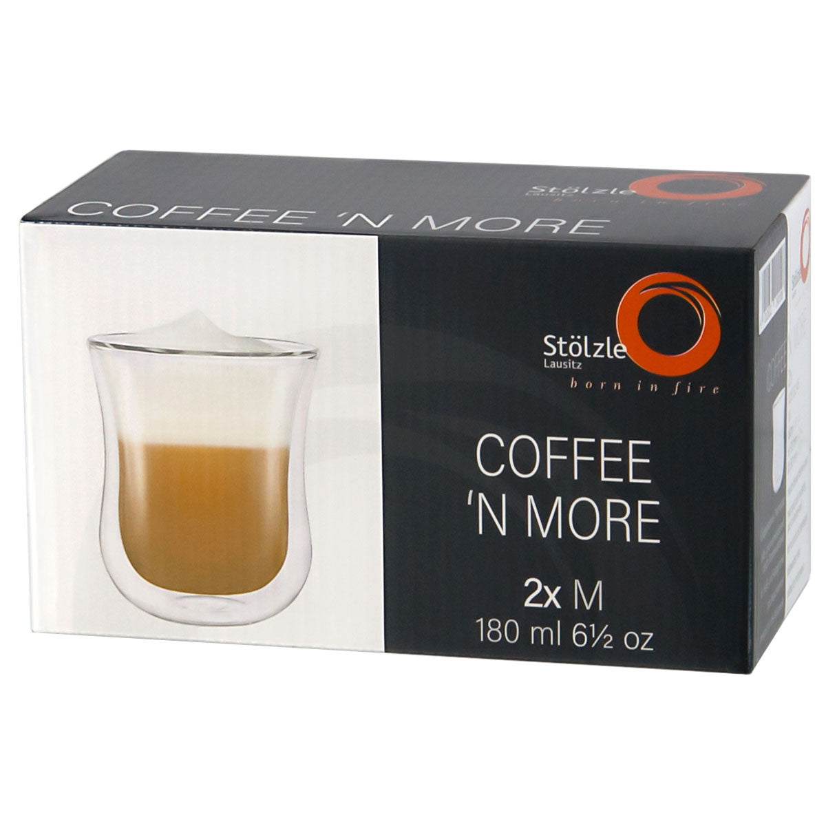 Stolzle Coffee N More Medium Cup Set Of 2