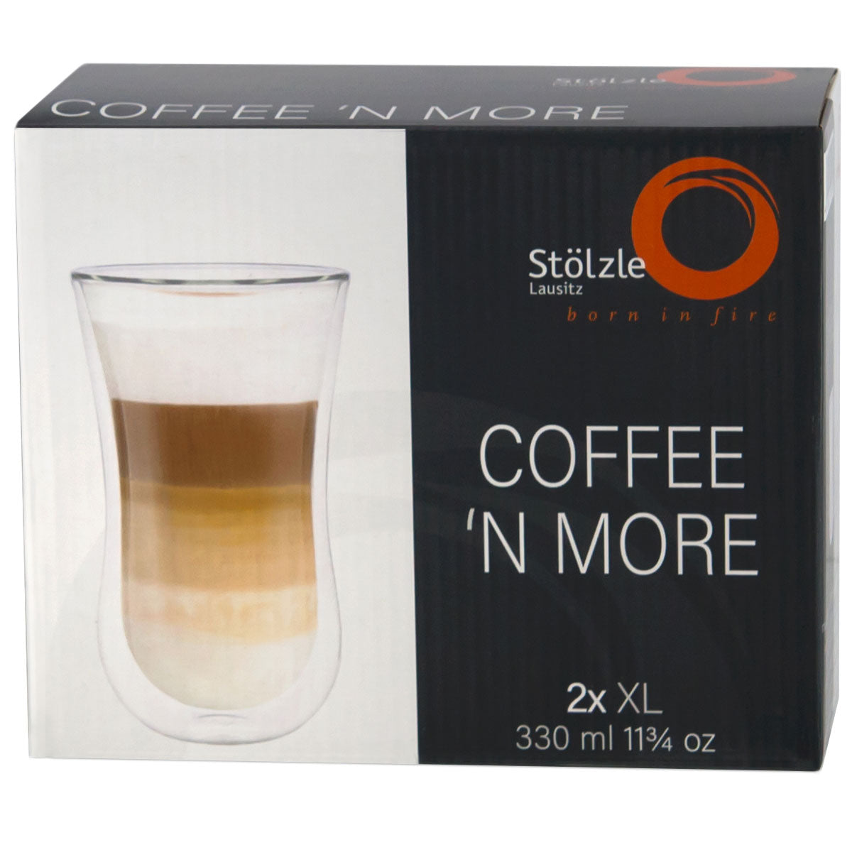 Stolzle Coffee N More Xl Cup Set Of 2
