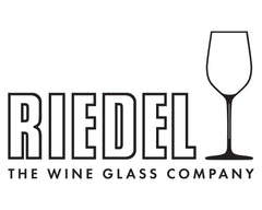 Black & White logo of Riedel logo.