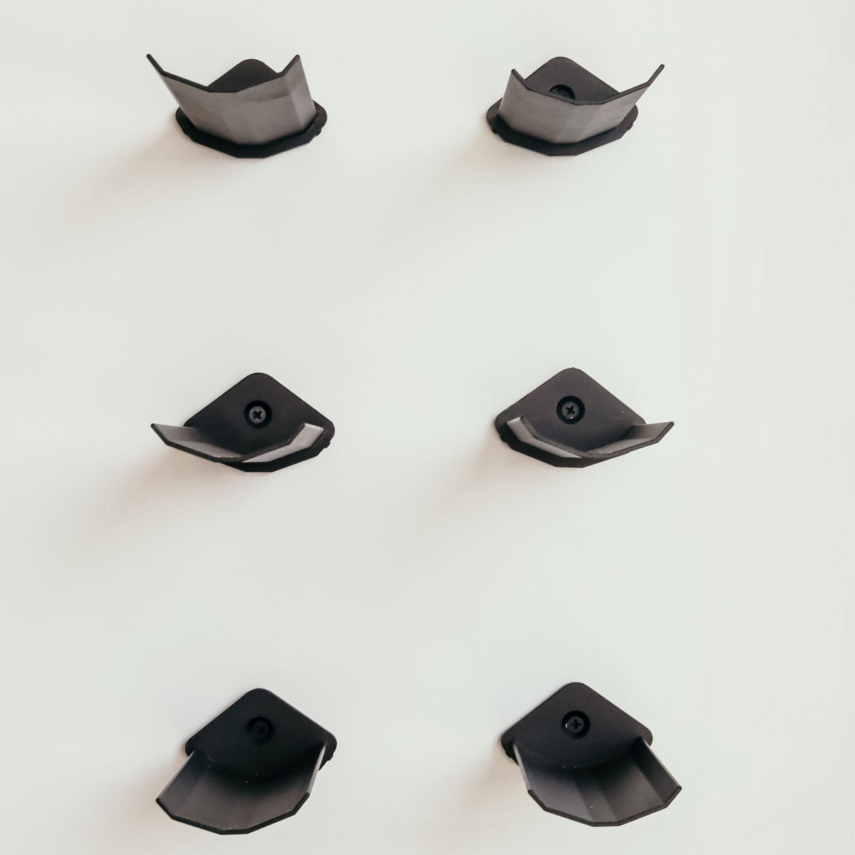 Display Wine Wall Mounted Solo Pins Black Set Of 10
