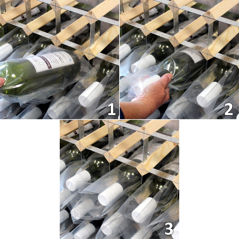 Standard Wine Bottle Cellar Sleeves / Bags - Set of 500
