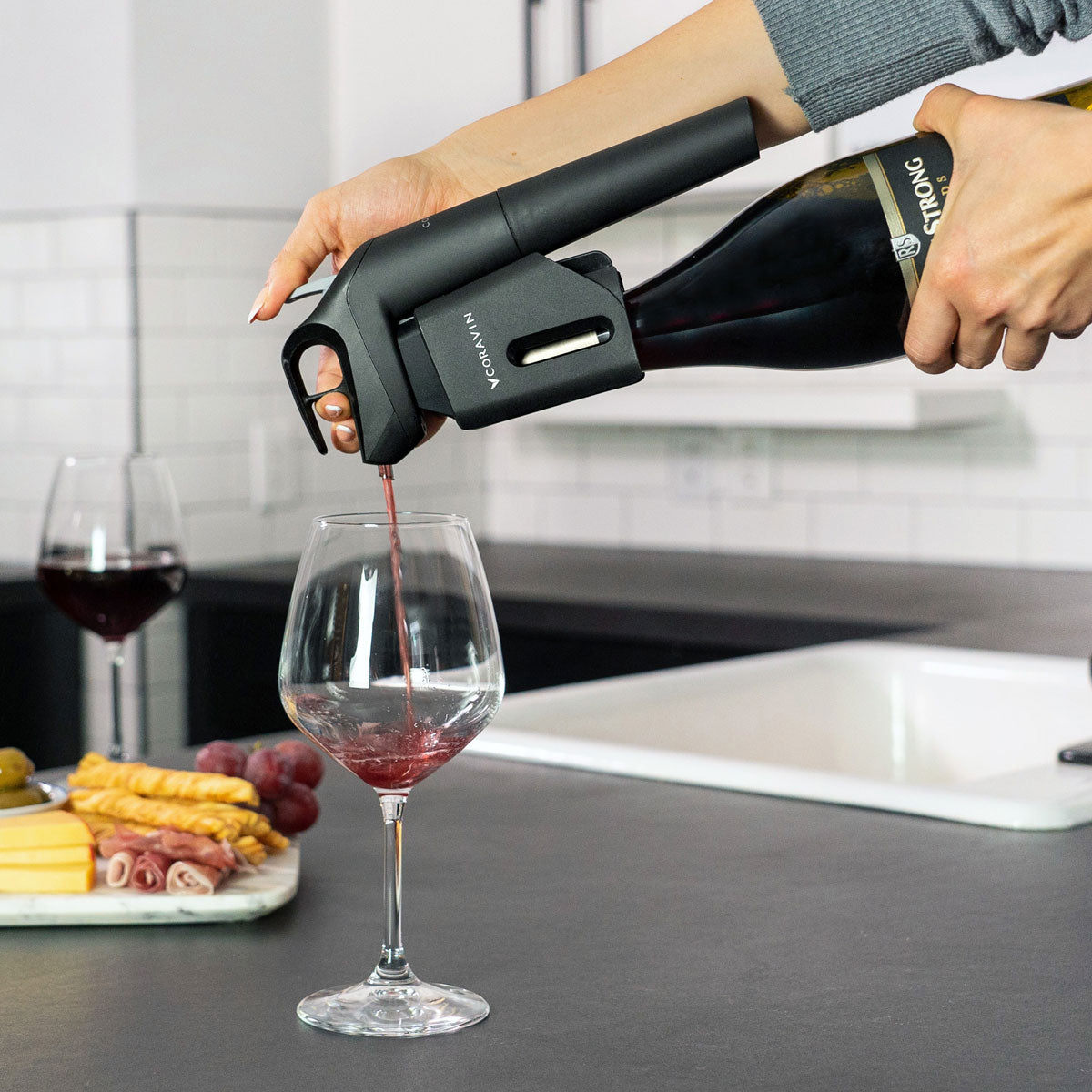 Coravin Timeless Three Plus Wine Preservation System Black