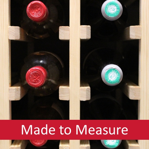 View more wall mounted w series from our Bespoke Pine Wine Racks range