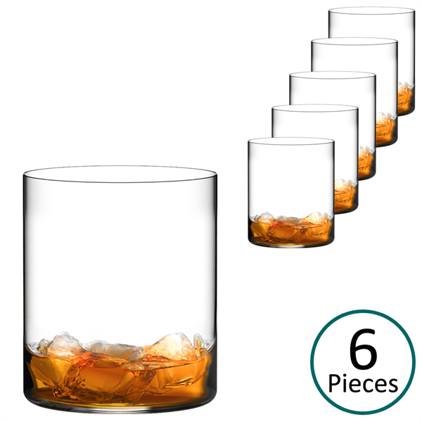 Stolzle Kyoto Bar Old Fashioned Whisky Glass/Tumbler 433ml - Set of 6