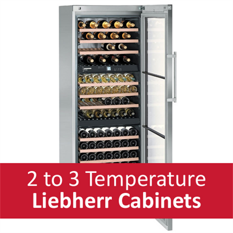 2 to 3 Temperature Liebherr Cabinets