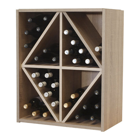 Self Assembly Melamine Wine Racks