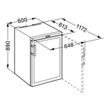 Liebherr Vinothek Single Temperature Freestanding Wine Cabinet - WKb 1812