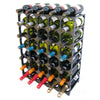 CellarStak 35 / 36 Bottle Plastic Wine Rack - Black