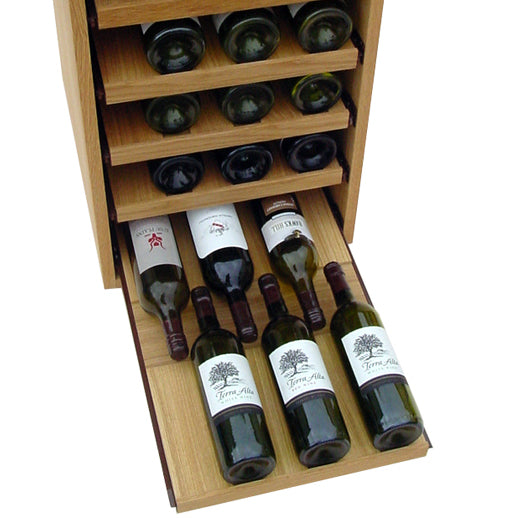 Showcase Wooden Wine Bottle Display - 48 Bottles