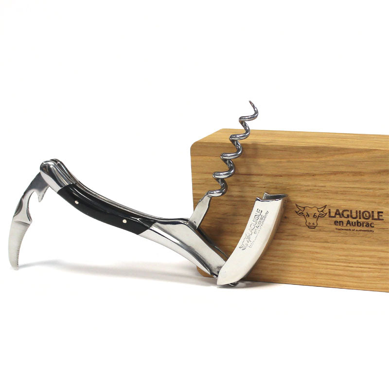 Laguiole En Aubrac Corkscrew Buffalo Horn Handle