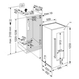 Liebherr Vinidor Built-In 2 Temperature Wine Cabinet - EWTdf 2353