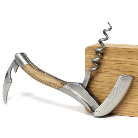 Laguiole En Aubrac Corkscrew Oak Barrel Handle