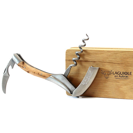 Laguiole En Aubrac Corkscrew Juniper Wood Handle