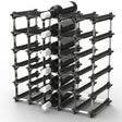 NOOK 25/30 Bottle Self-Assembly Wine Rack - Black