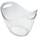 Wineware 8L Plastic Wine & Champagne Cooler/Bucket - Clear