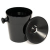 Mini / Individual Black Plastic Wine Spittoon 1L - Black Funnel
