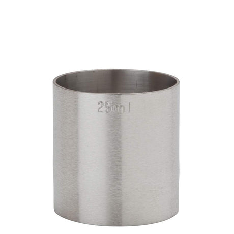 Professional Stainless Steel Thimble Bar Spirit Measure 25ml