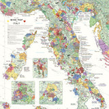 De Long’s Wine Map of Italy - Wine Regions