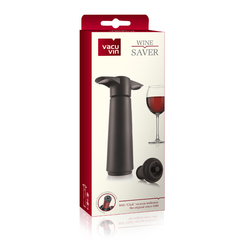 Vacu Vin Wine Saver / Preserver - Gift Pack - 1 Pump 2 Stoppers