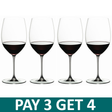 Riedel Veritas Cabernet / Merlot Glass - Set of 4 - 5449/0