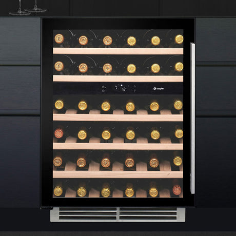 Caple Wine Cabinet Sense - 2 Temperature Slot-In - Black Wi6136