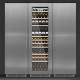 Caple Wine Cabinet Classic - 3 Temperature Slot-In - Stainless Steel WC1792