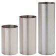 Professional Stainless Steel Thimble Bar Wine Measure Set - 1x 125ml 1x 175ml 1x 250ml