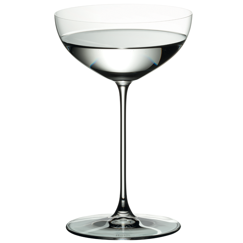 Riedel Veritas Champagne Saucer / Moscato / Martini Glass - Set of 2 - 6449/09